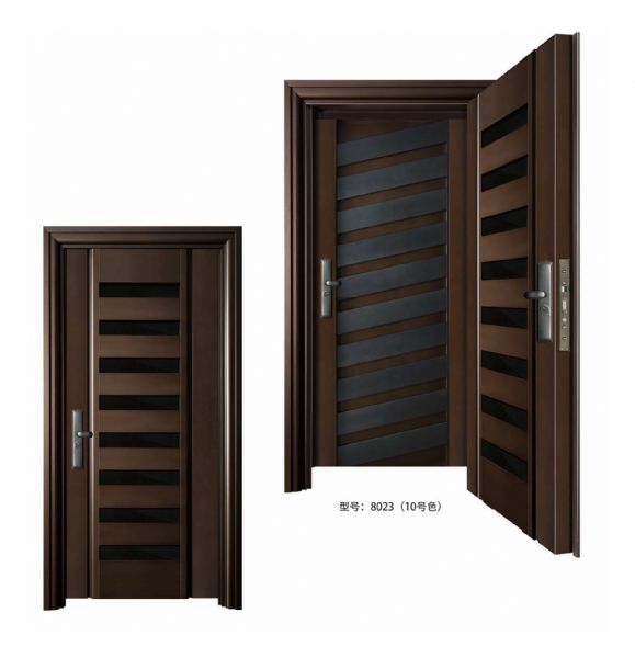 Luxury steel doors