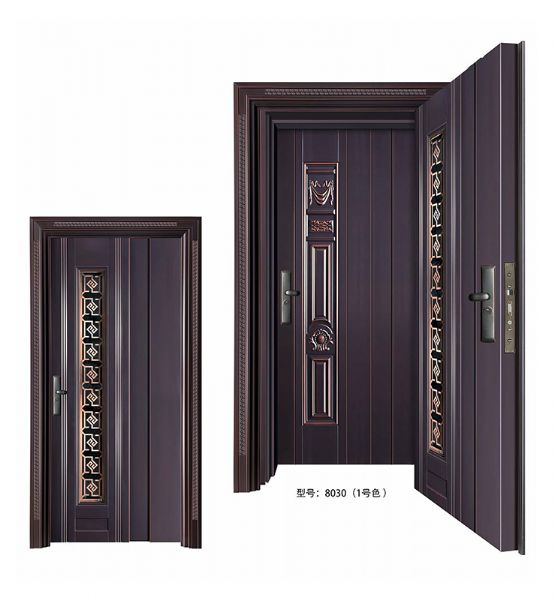 Luxury steel doors