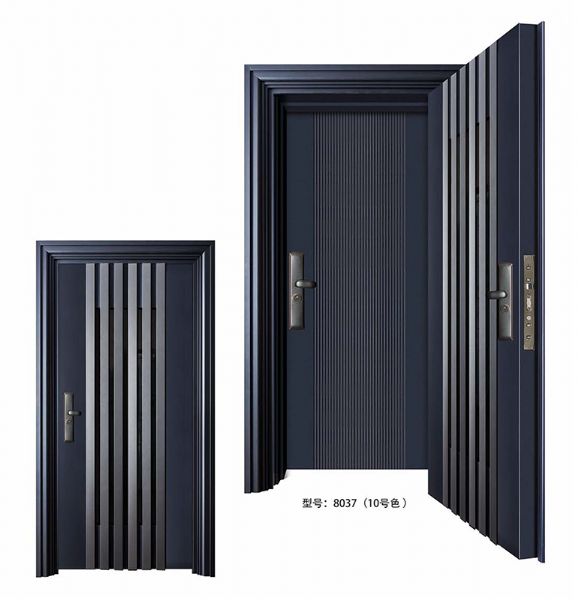 Luxury steel doors