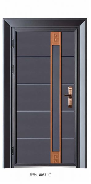 Luxury steel doors