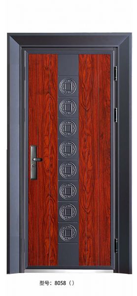 Luxury steel doors