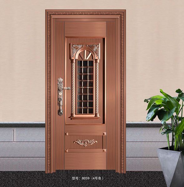 Luxury steel doors