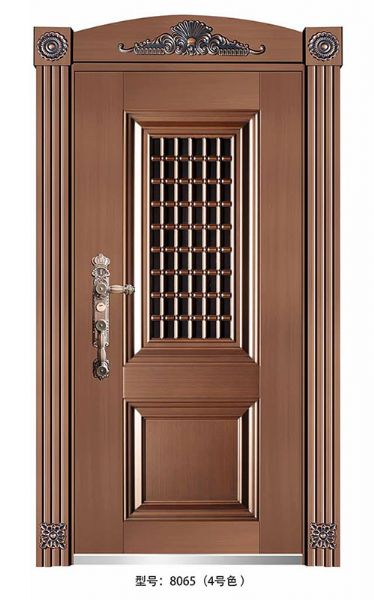 Luxury steel doors