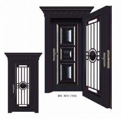 Luxury steel doors