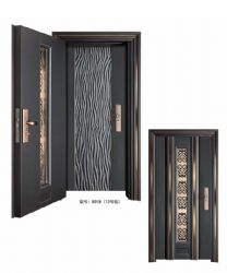 Luxury steel doors