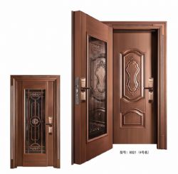 Luxury steel doors