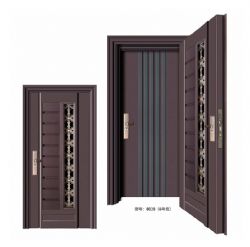 Luxury steel doors