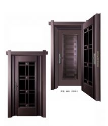 Luxury steel doors