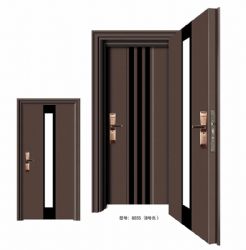 Luxury steel doors