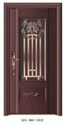 Luxury steel doors